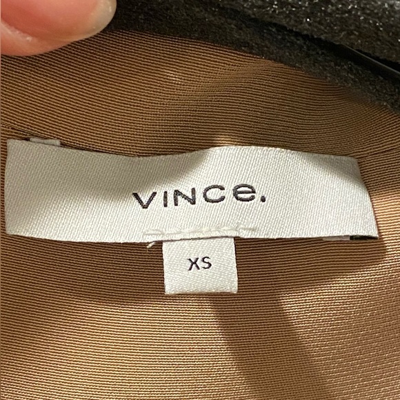 Vince Shaped Collar Long Sleeve Wrap Dress - Picture 7 of 11